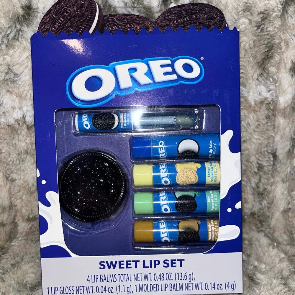 Oreo lip gloss set